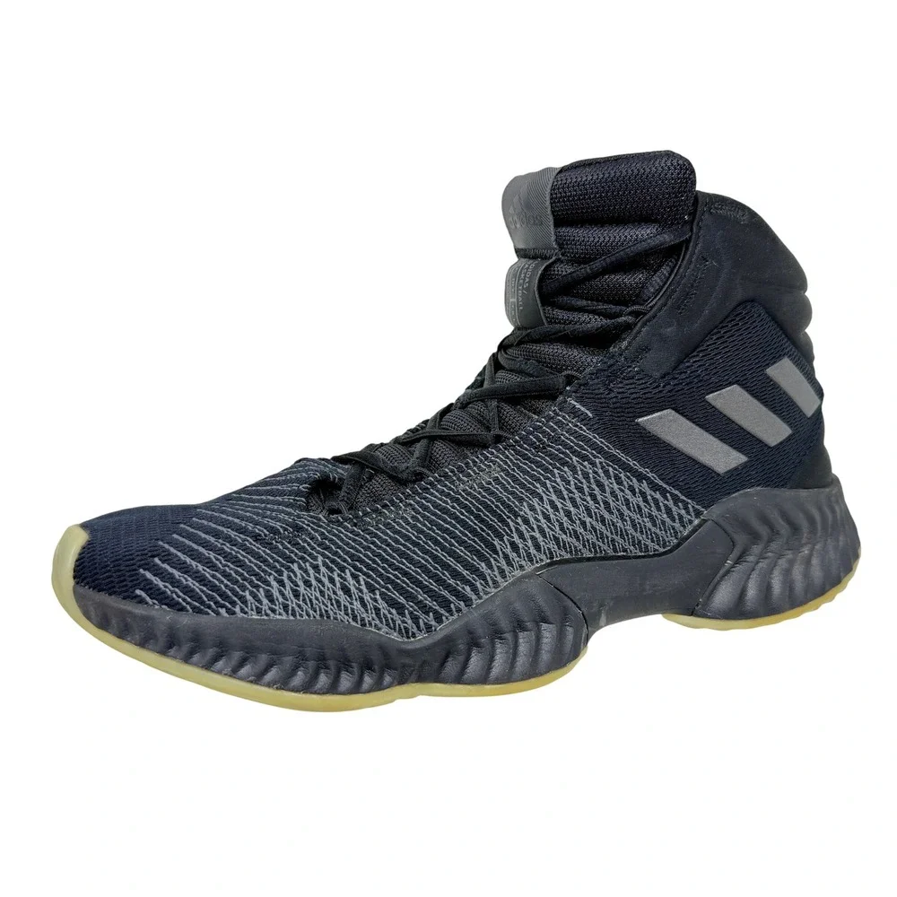 Adidas Pro Bounce 2018 Basketball Shoes Men's 11.5 Black Mid Top B41861